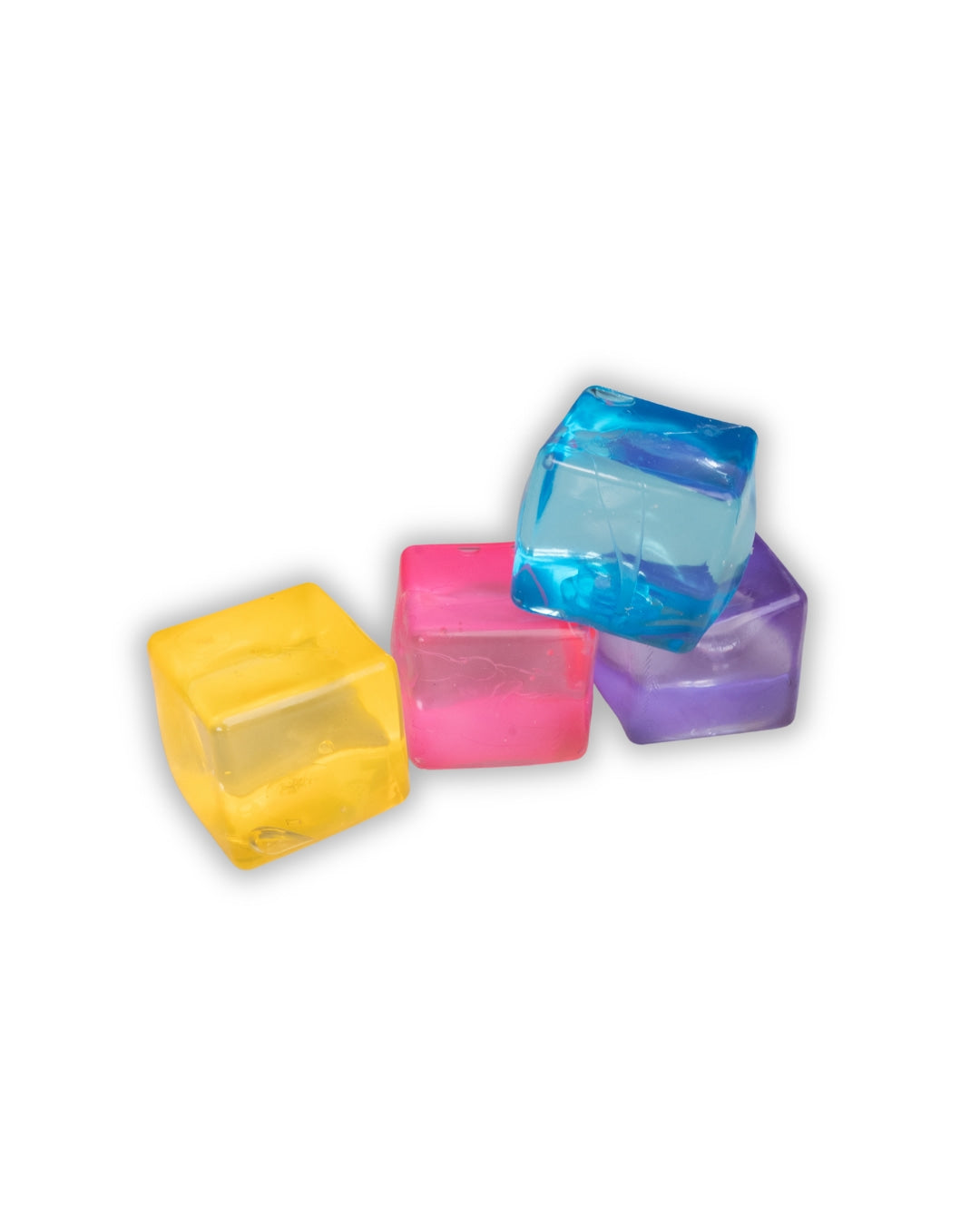 Glat Cube Squeeze Ball – mærk, klem og slip